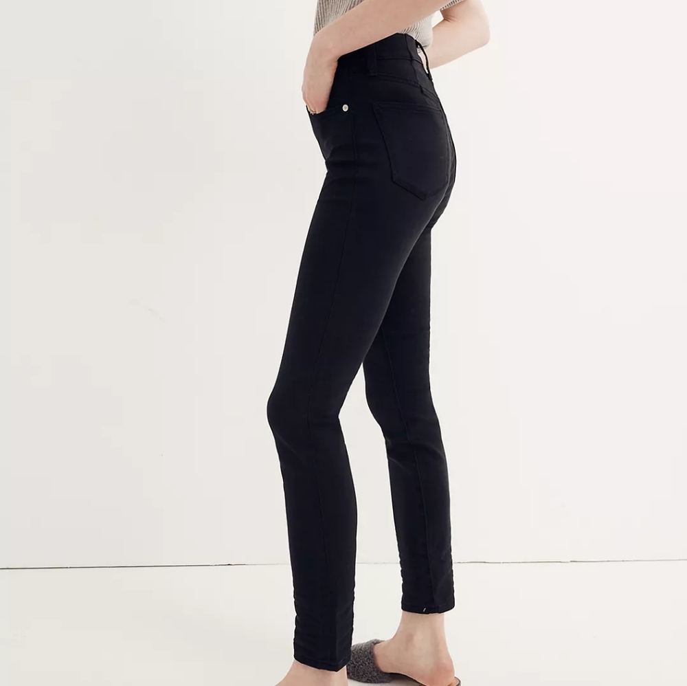 Madewell 9" Mid-Rise Skinny Jeans Lunar Wash